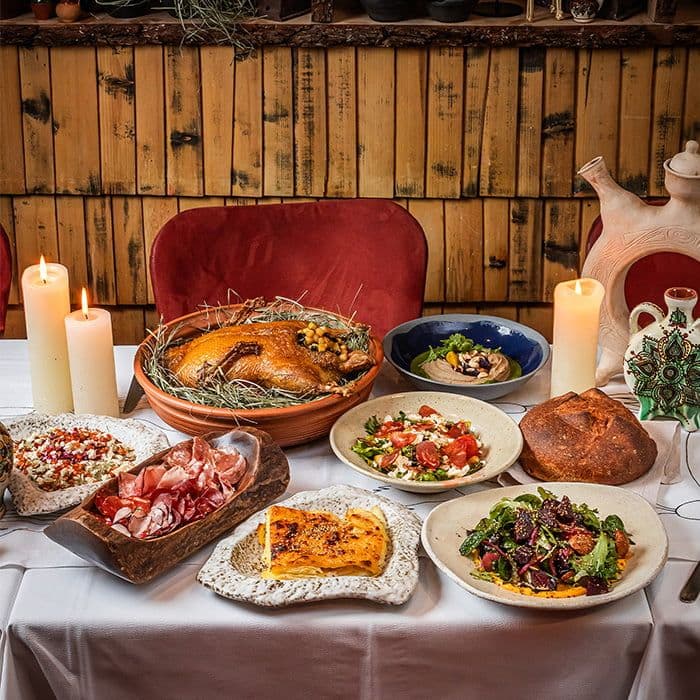 New Year’s Dinner with Duck